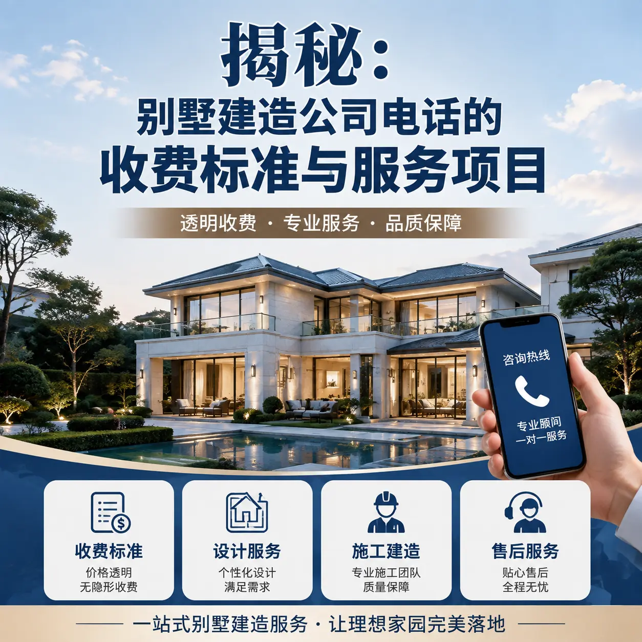 揭秘：台江别墅建造公司电话的收费标准与服务项目