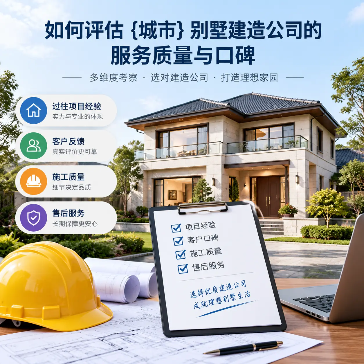 如何评估 台江 别墅建造公司的服务质量与口碑