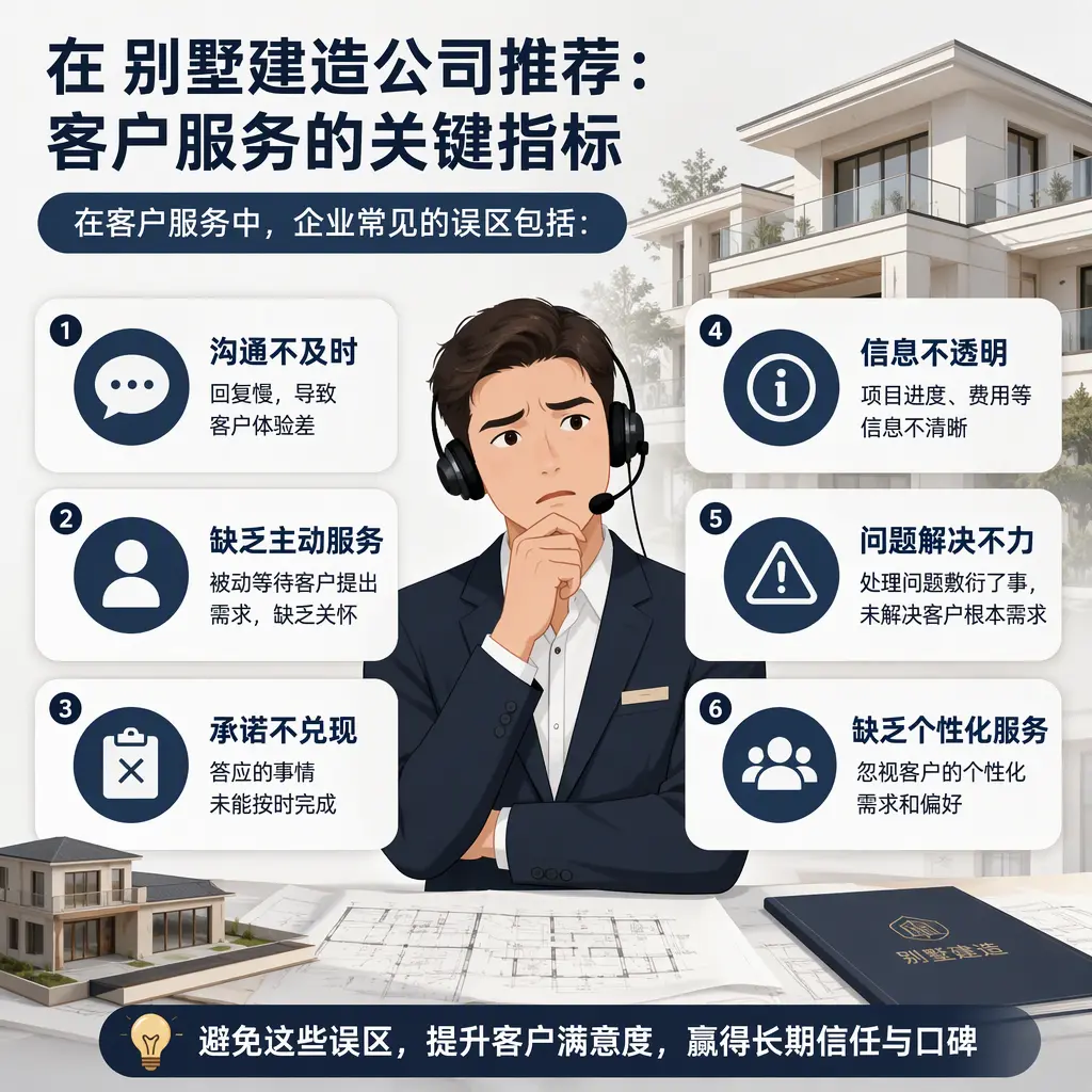 在 台江 别墅建造公司推荐:客户服务的关键指标