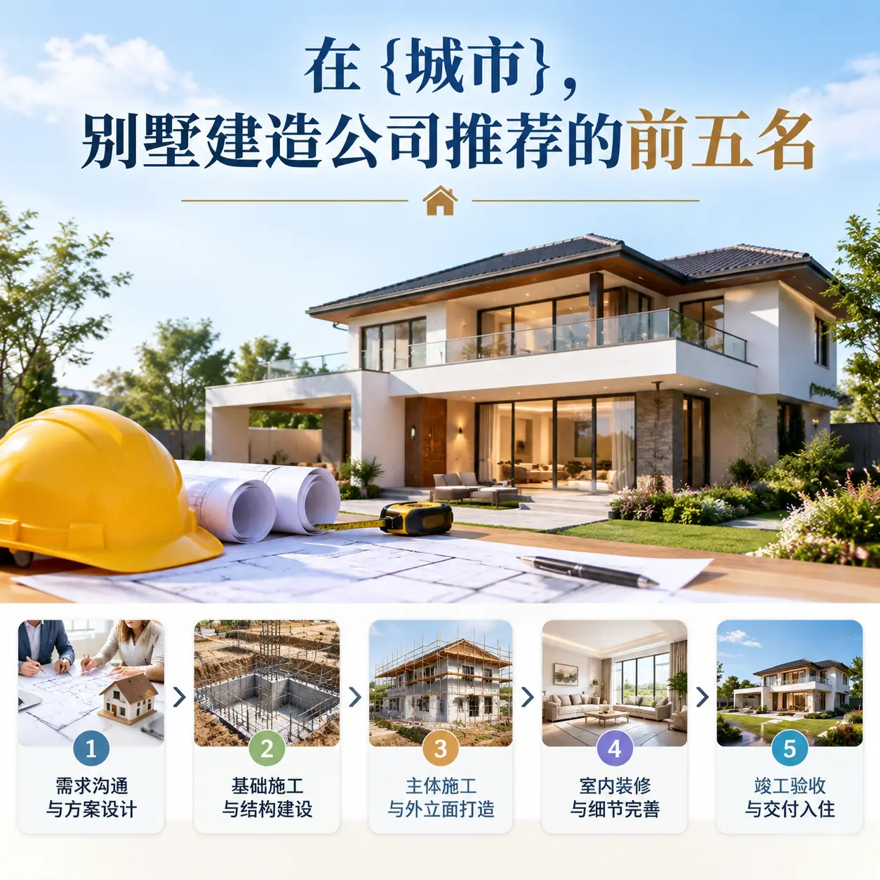 在 台江,别墅建造公司推荐的前五名